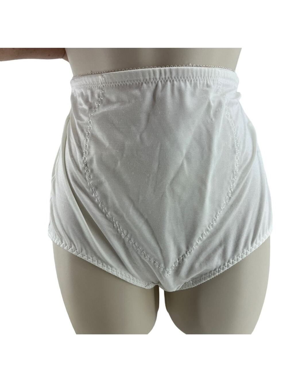 Bali Moderate Control Tummy Panel Shapewear Brief 8710 Womens Xlarge White